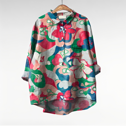 Mecah - Women's Classic Floral Blouses