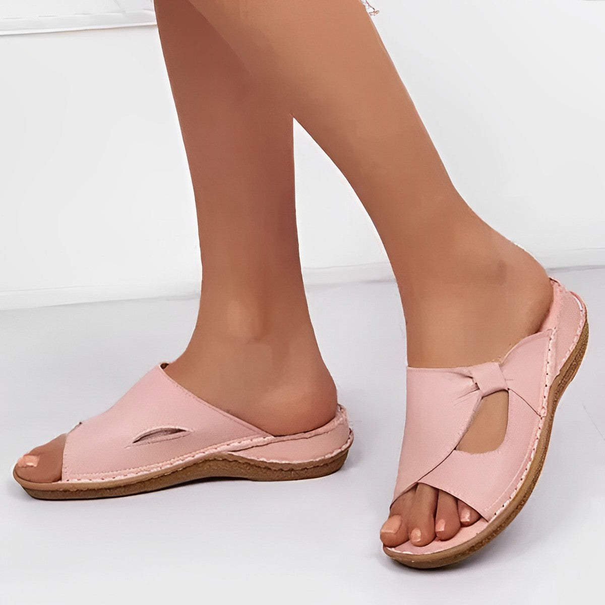 Alfryda - Orthopedic Leather Sandals