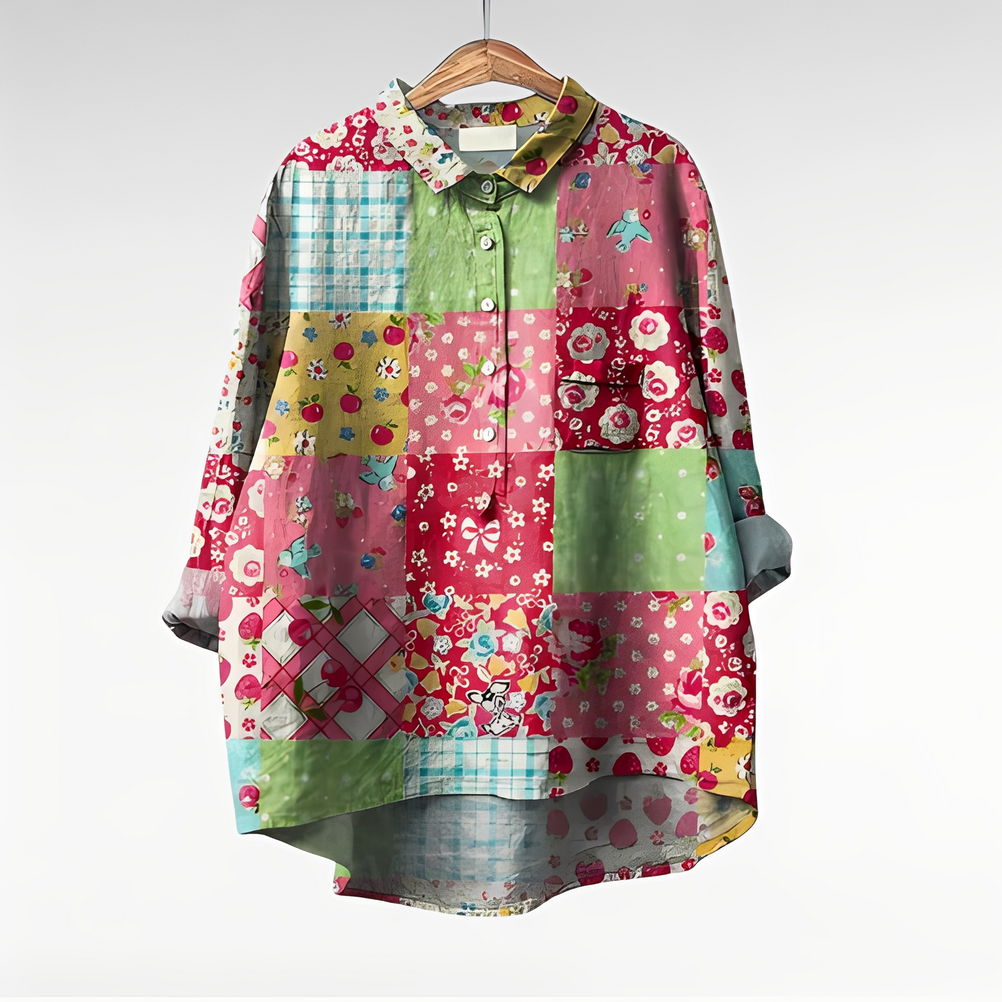 Mecah - Women's Classic Floral Blouses