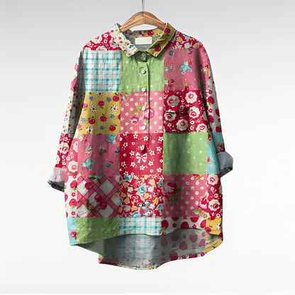 Mecah - Women's Classic Floral Blouses