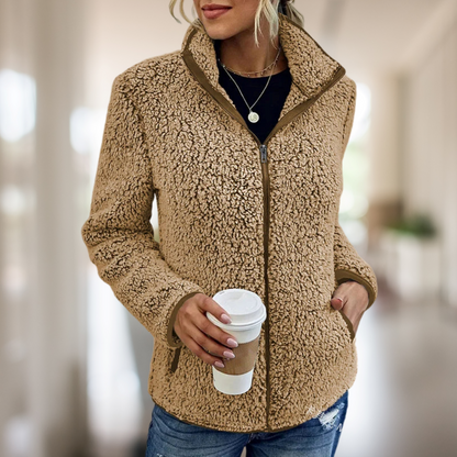 Katie – Premium fleece jacket with zipper