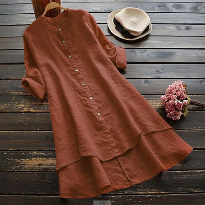 Magie - Linen Summer Dress: Fresh and Comfortable