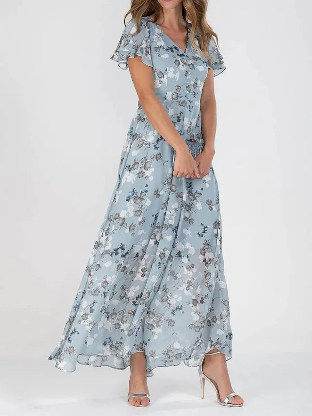 Victoria – Summer maxi dress featuring a floral design