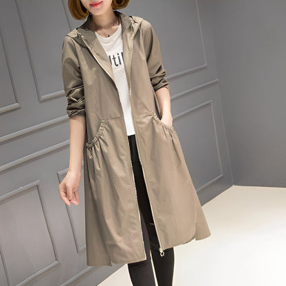 Margarette - Fashionable Hooded Raincoat for Women