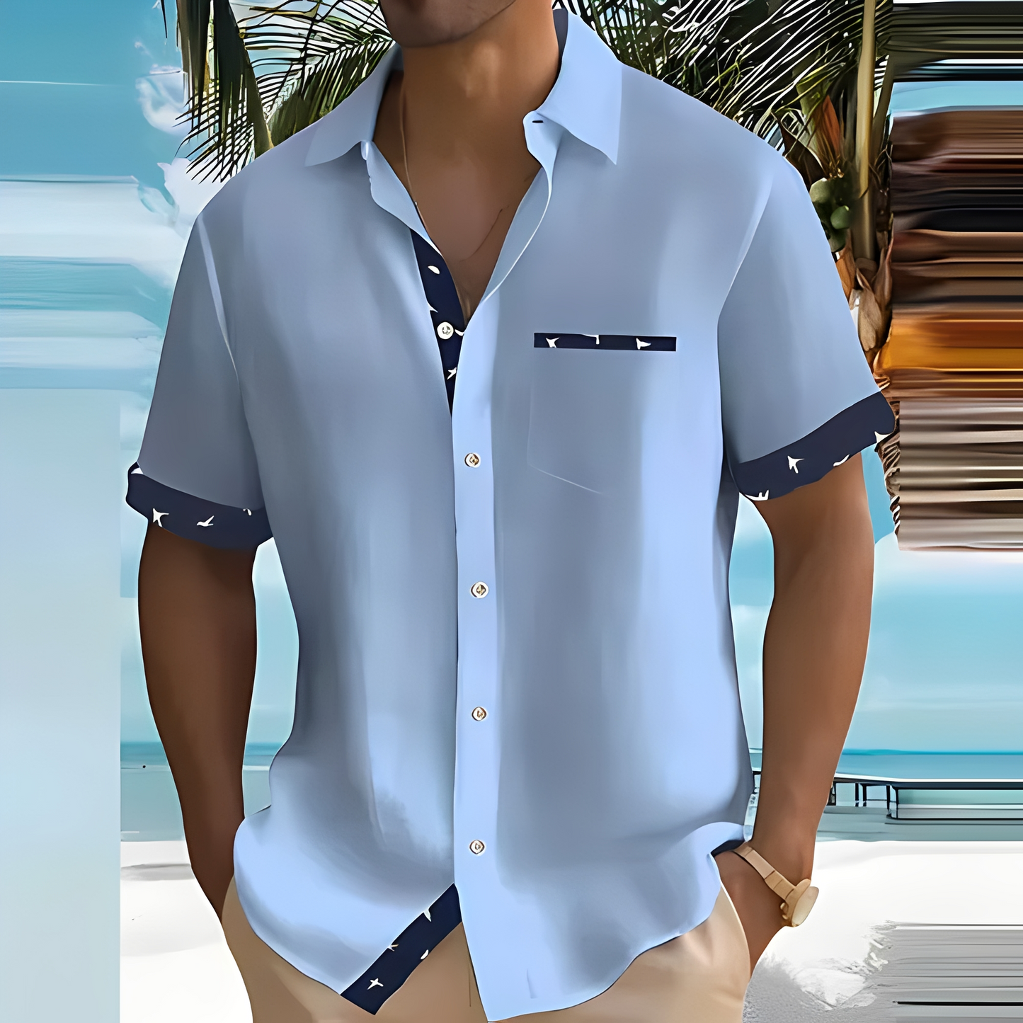 Liam – Lightweight and Elegant Summer Shirt