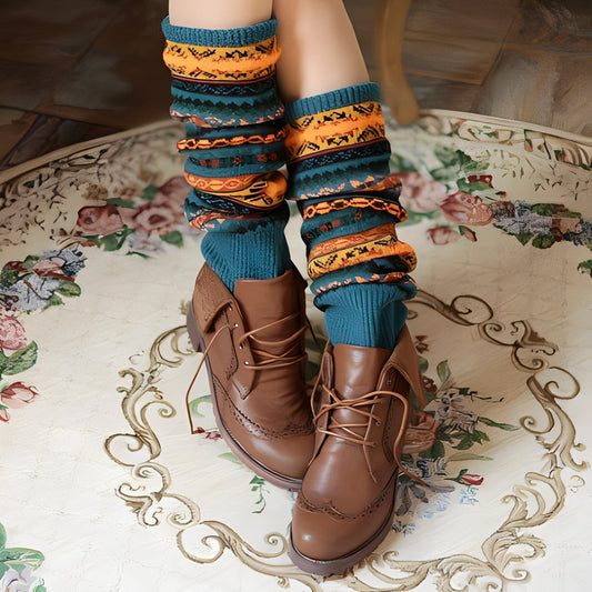 Suzanna - Fashionable, cozy, thick cotton socks for ladies