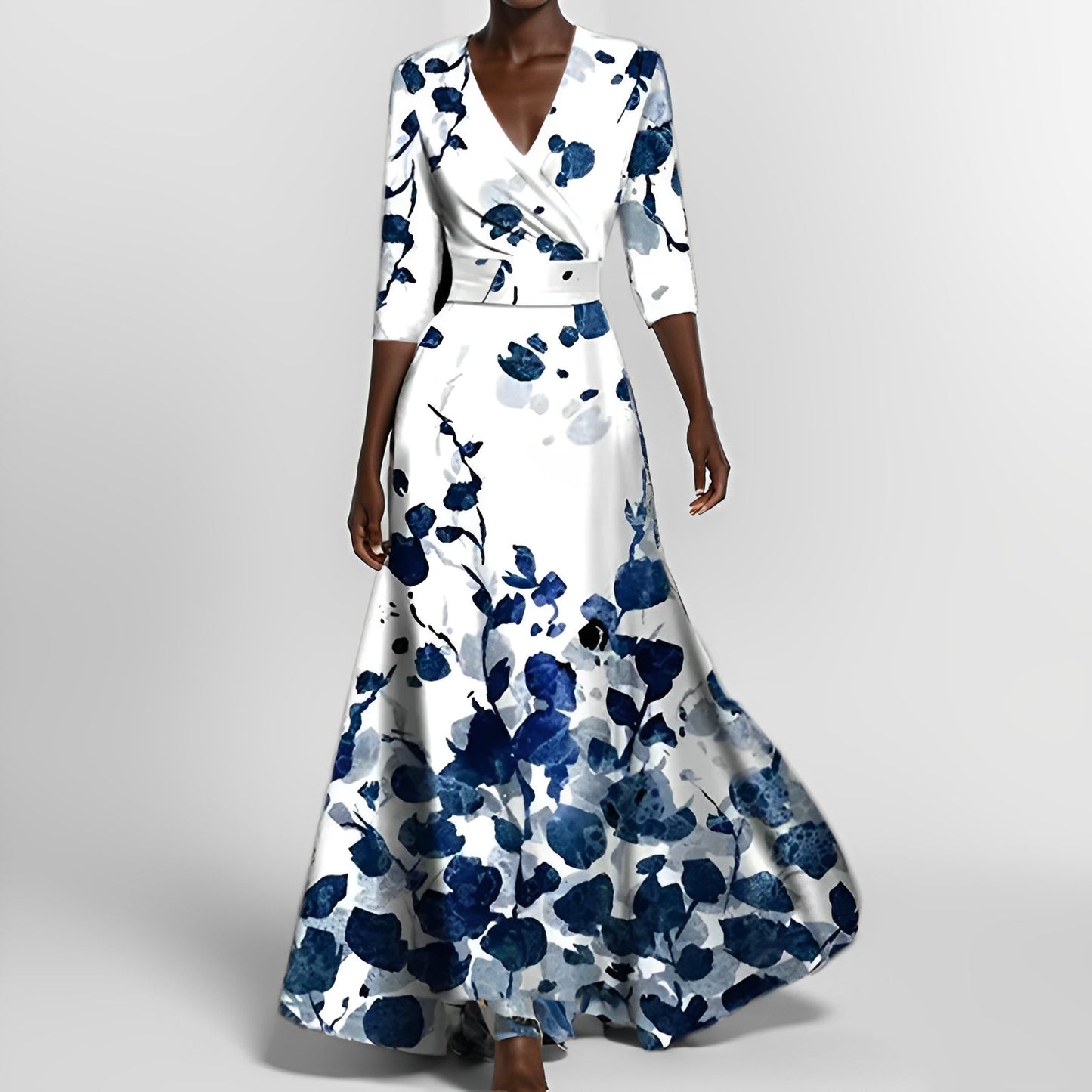Delores - Floral Long Sleeve Dress