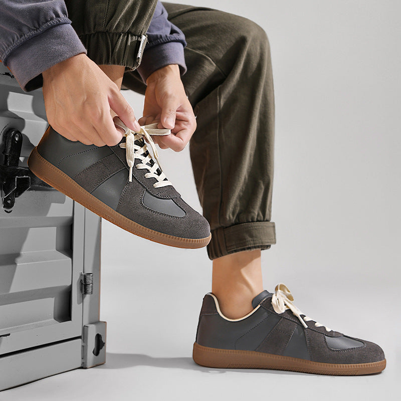 Gino - Timeless men's sneakers with a cushioned, soft sole