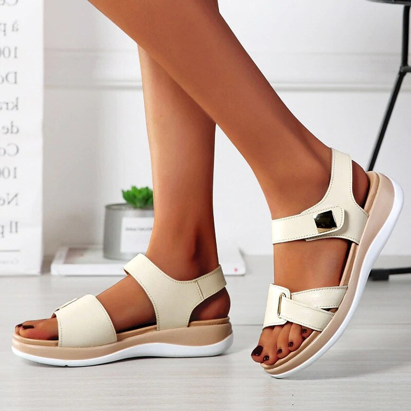 Dominika - stylish flat orthopedic sandals
