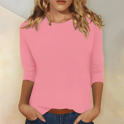 Kathryn - Casual shirt with 3/4 sleeves for women