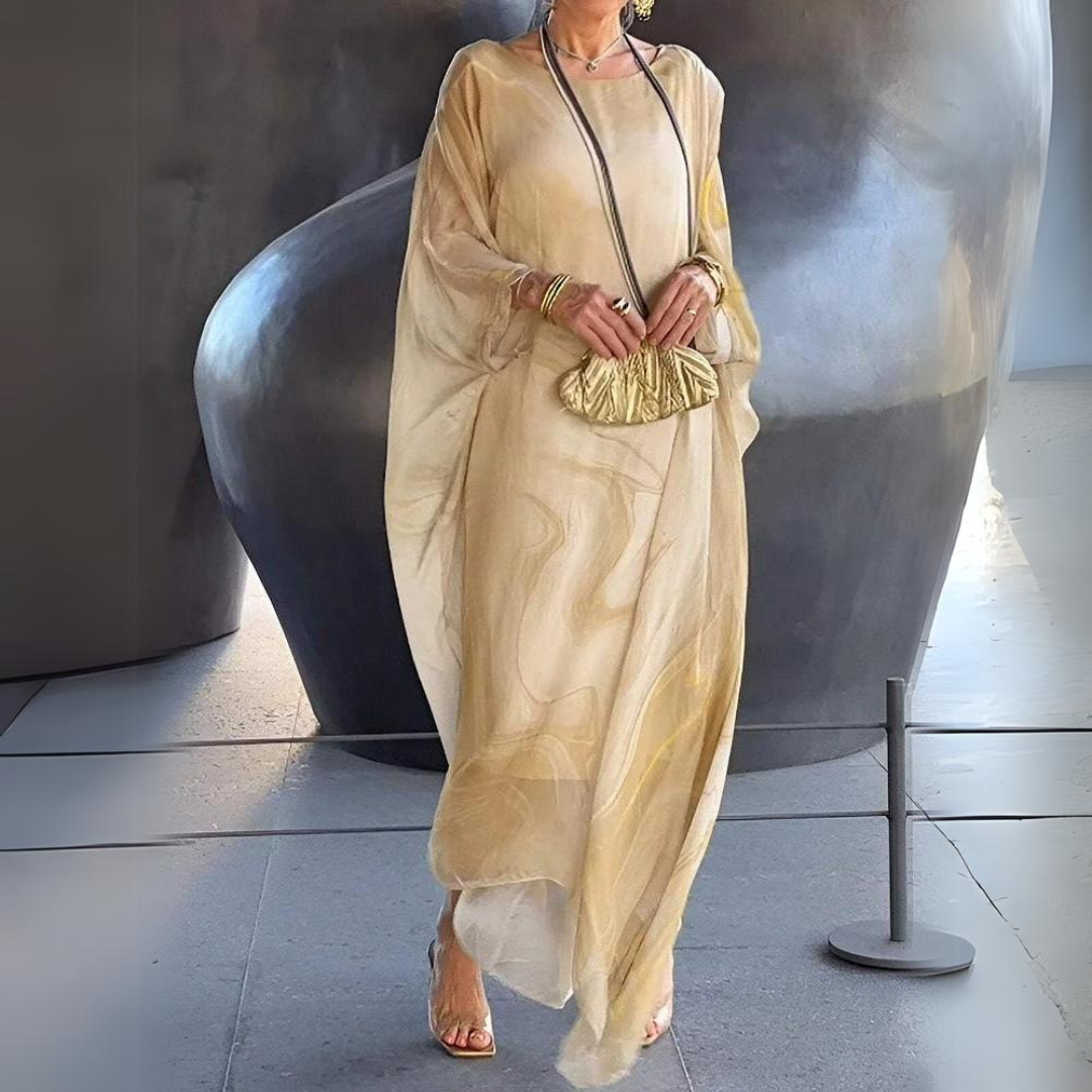 Aurora – Stylish silk dress made of delicate chiffon