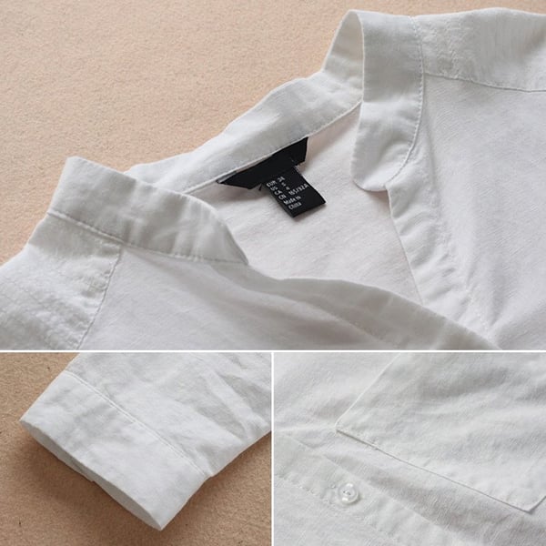Elma - A relaxed and roomy linen and cotton shirt