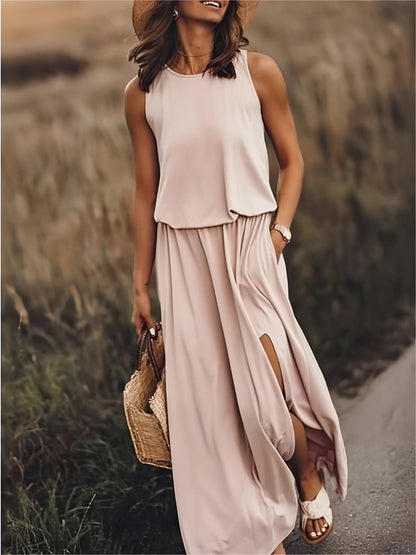 Edna - Boho Maxi Dress Crafted from Modal in Chic Design
