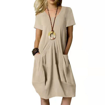 Antje - Women's Knee-Length Dress