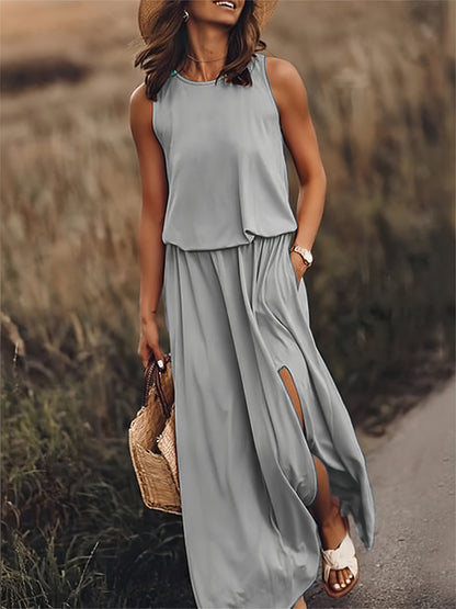Edna - Boho Maxi Dress Crafted from Modal in Chic Design