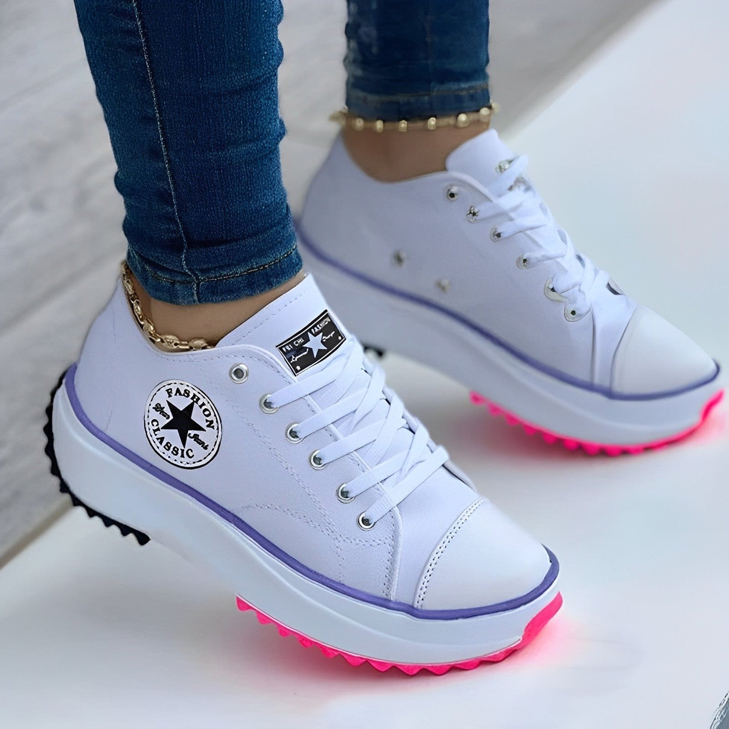Canvas Shoes – Trendy Women's Sneakers