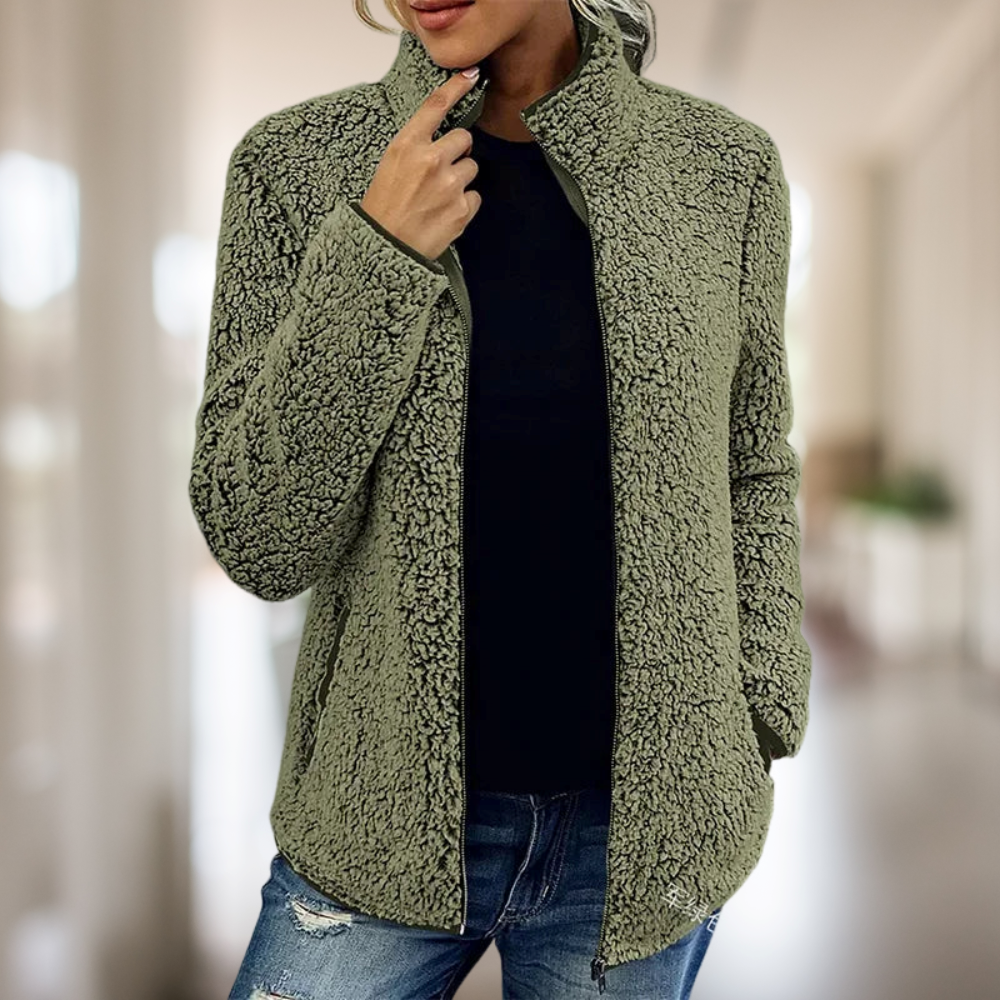 Katie – Premium fleece jacket with zipper