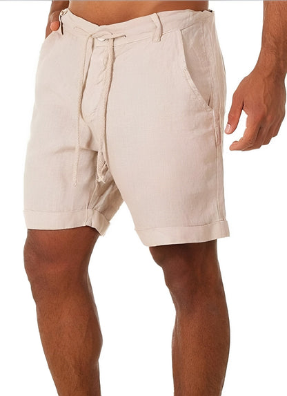 Billy - Casual lace-up shorts for men