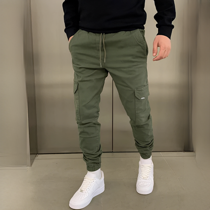 Khalid - Men's Elastic Cargo Pants