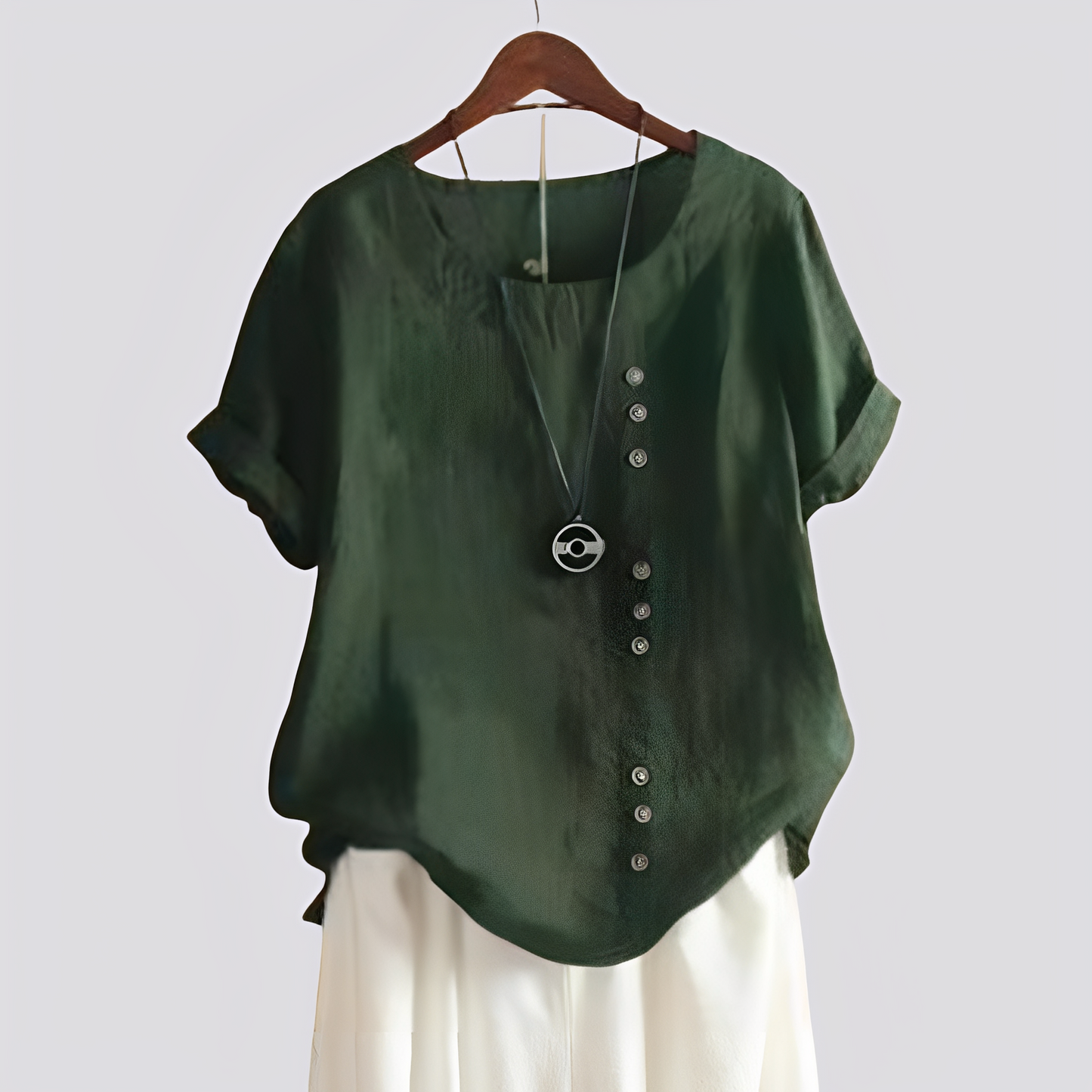 Isabelle - Women's Short Sleeve Comfortable Shirt