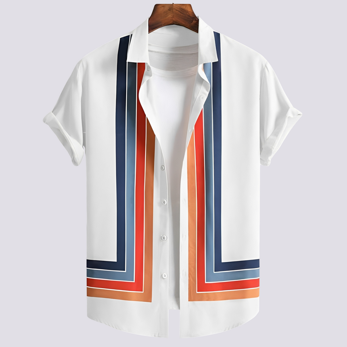 Shawn - Classic Printed Shirt for Men