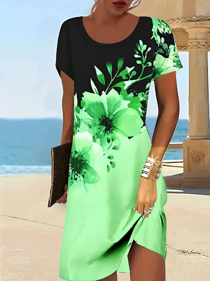 Hannah - Trendy Printed Dress for Women