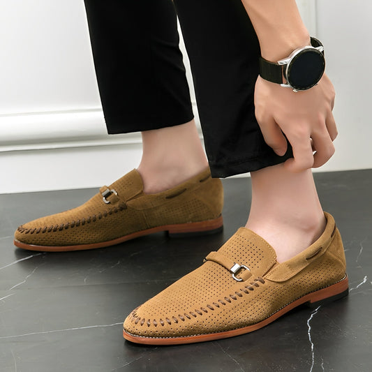 Tristan - Casual, Elegant Suede Slippers for Men