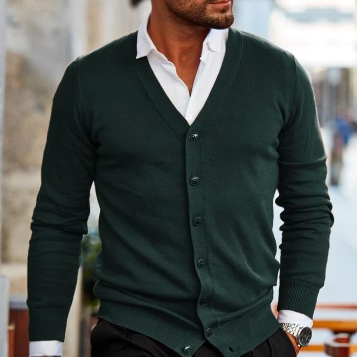 Aamir - Men's Cardigan – Comfort and Timeless Style