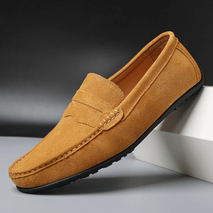 Alex – Suede Moccasins with Timeless Style