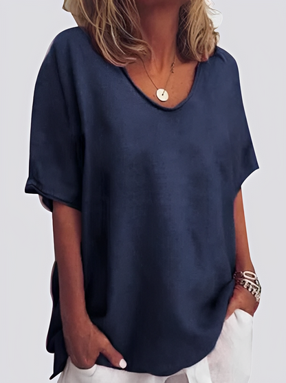 Dorothy - Relaxed, loose-fit blouse for women