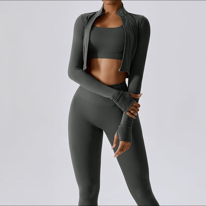 Christine - Stylish 3-Piece Sports Set for Women