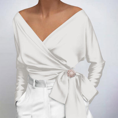 Alayah - Lightweight Silk Summer Blouse