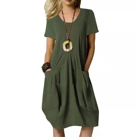 Carly - Relaxed and Plain Summer Dress