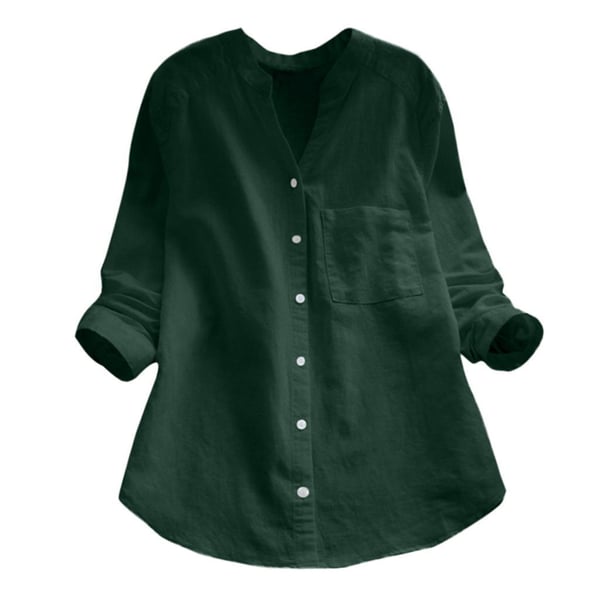 Elma - A relaxed and roomy linen and cotton shirt