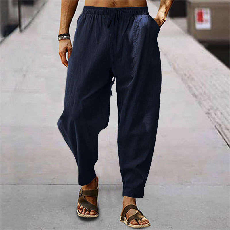 Titus - Men's Cotton and Linen Beach Pants