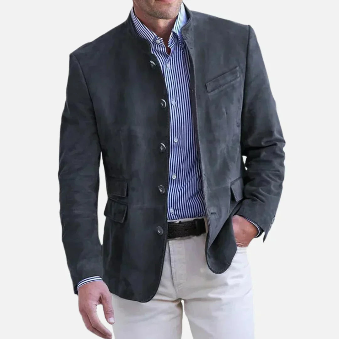 Timeless Elegance – Classic Italian Men's Jacket
