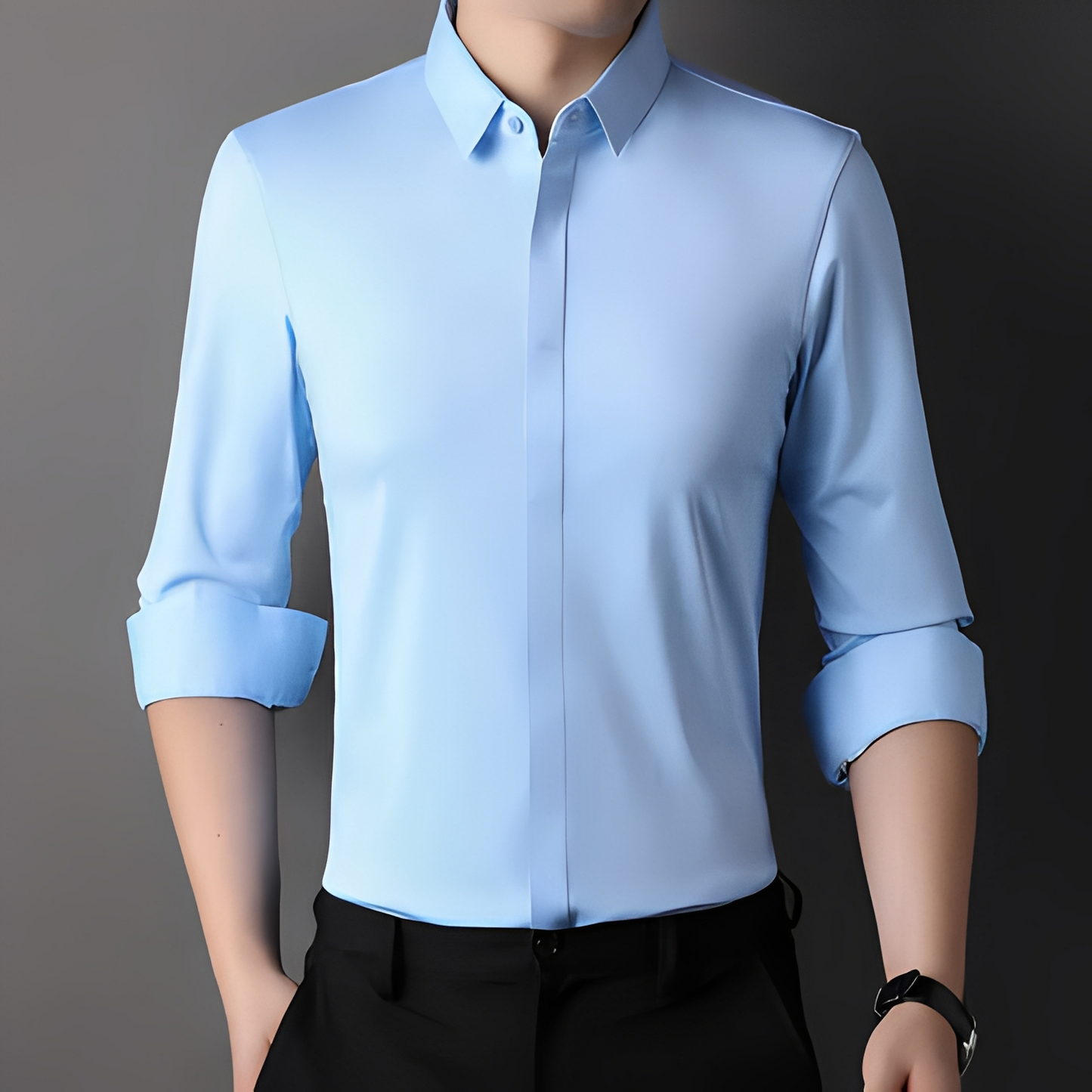 Limuel - Stylish Pleat-Free Shirt for Men