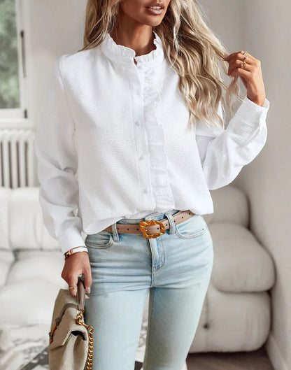 Alva - Chic and Stylish Blouse for Autumn