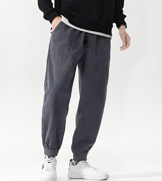 Nicholas – Modern corduroy jogger pants for men