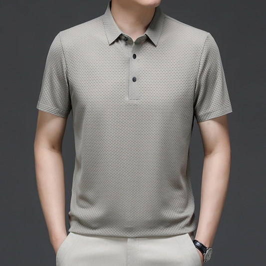 Gerald - Casual Seamless Polo Shirt for Men