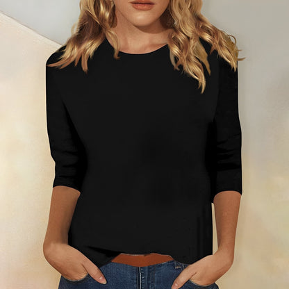 Kathryn - Casual shirt with 3/4 sleeves for women