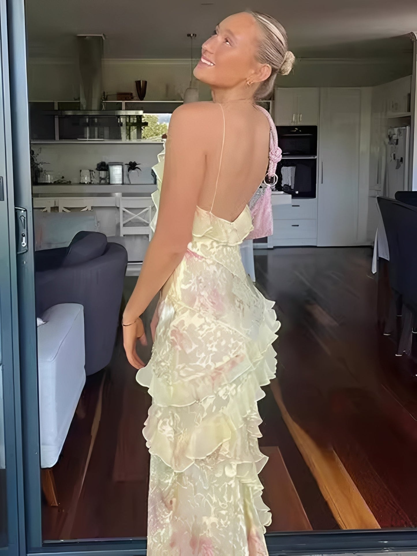 Angela - Stylish Backless Maxi Dress for Women