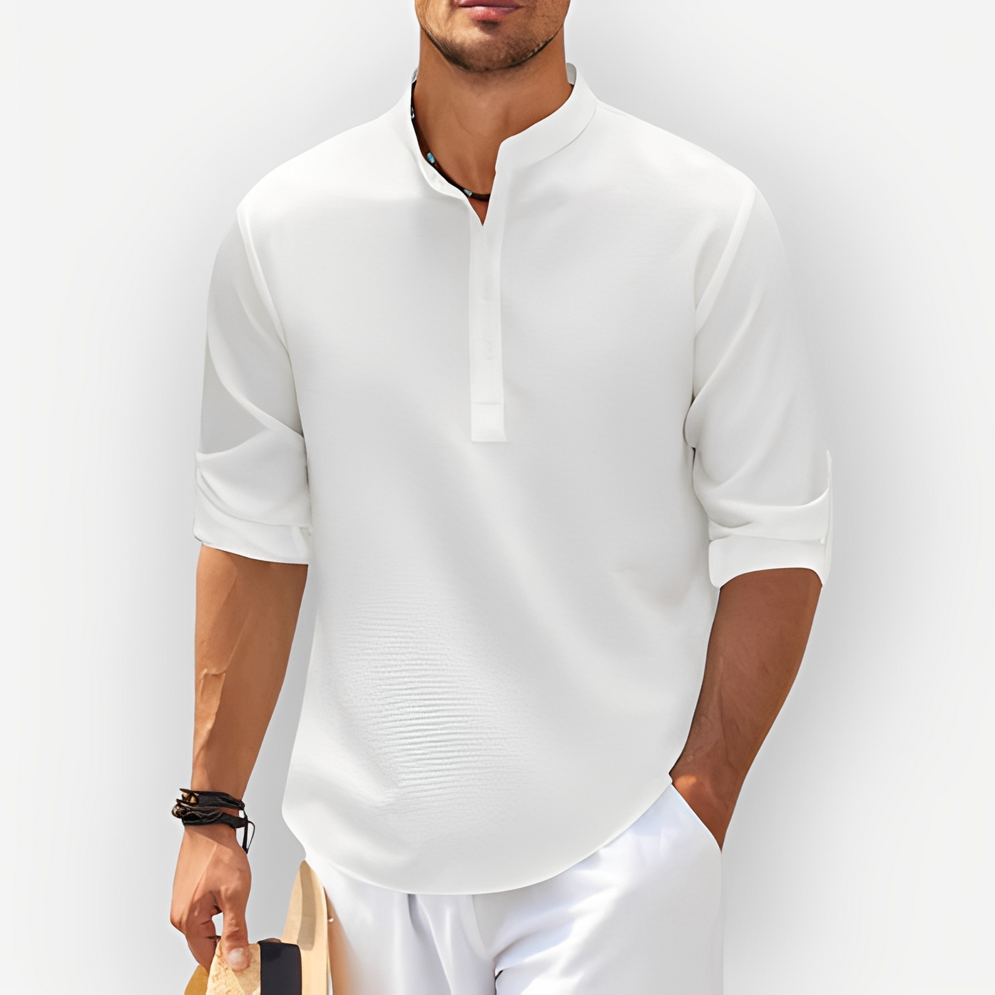 Perino - Stylish men's summer shirt