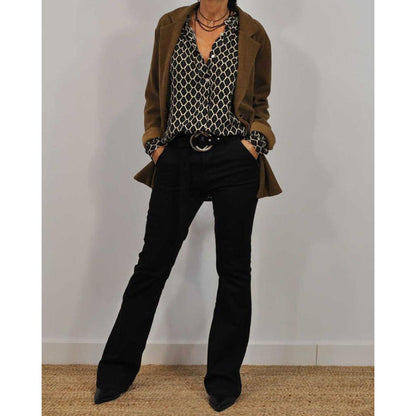 Zara - Casual Blouse with V-Neck