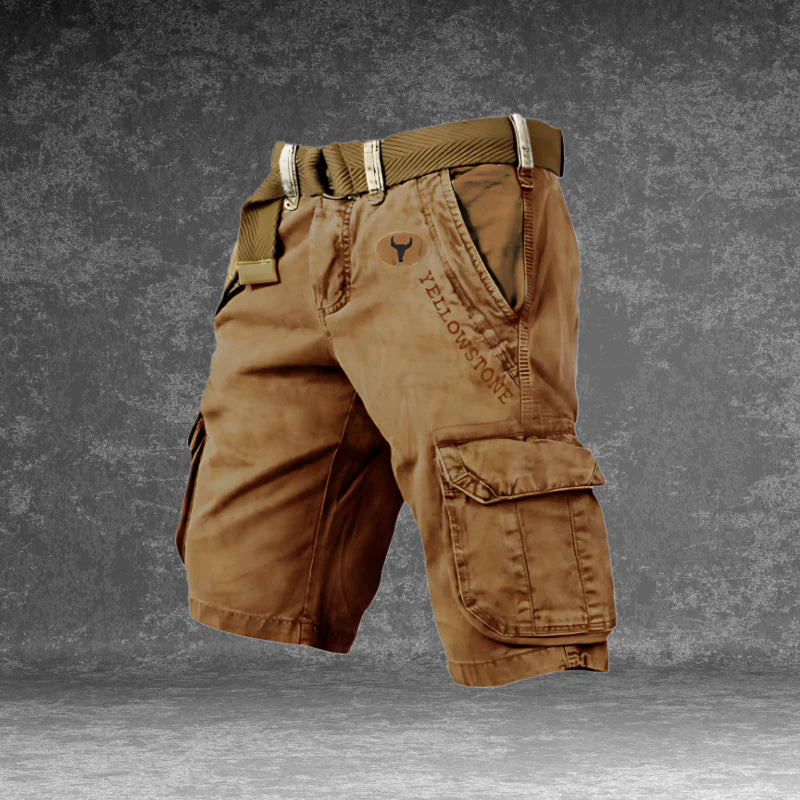 Cole - Sturdy Cargo Shorts for Men, Ideal for Adventures