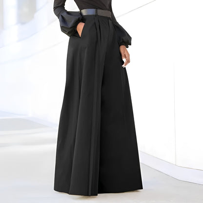 Ashley - Stylish, wide-leg flared pants for women