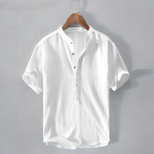 Harvie - Men's Comfortable Summer Linen Shirt