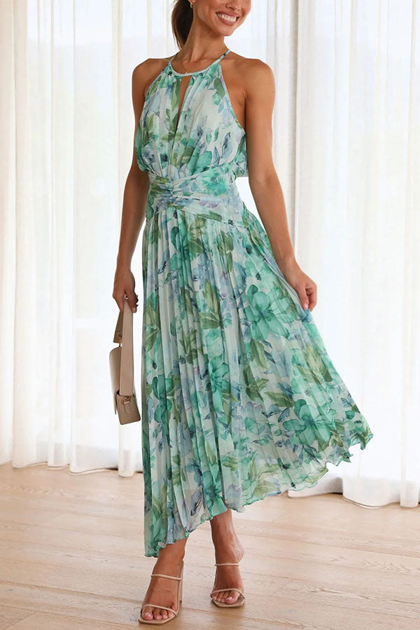 Abigail - Stylish Floral Swing Maxi Dress for Women