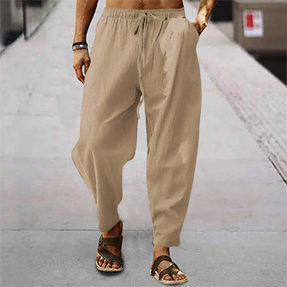 Titus - Men's Cotton and Linen Beach Pants
