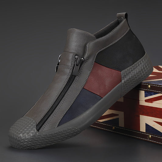 Alex - Stylish sneakers with color-blocking for men